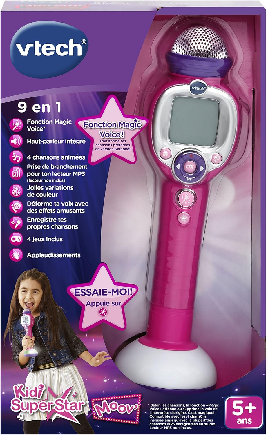 VTech Kidi Superstar Moov, 80-194305 – Version FR