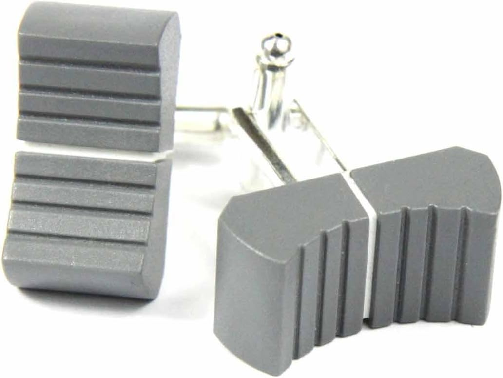 Miniblings Fader Manschettenknöpfe Miniblings Regler DJ Tontechniker Mischpult Mixer grau - Herrensc