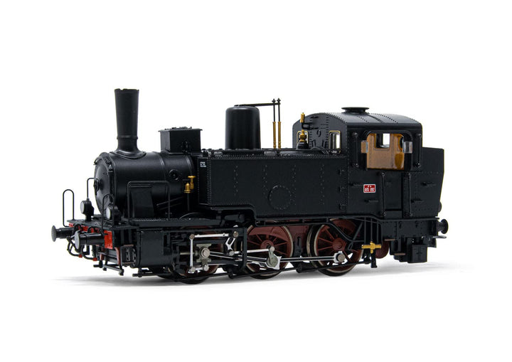 FS Dampflokomotive Gr.835, elektrische Lampen, grosse Pumpe, Epoche III–IV