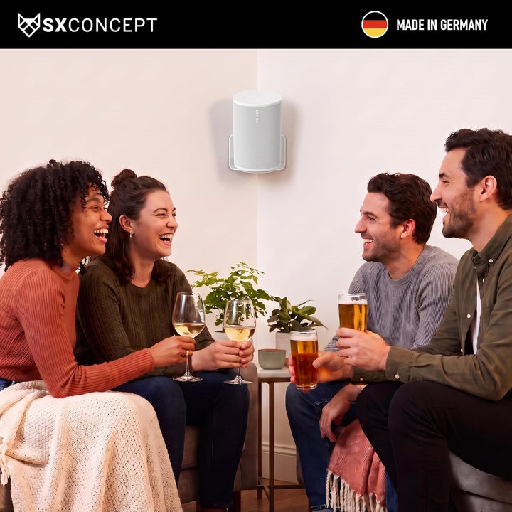 Era 100 Wandhalterung | Sonos Wandhalterung für Sonos Era 100 | Eck-Variante | platzsparend | Made i