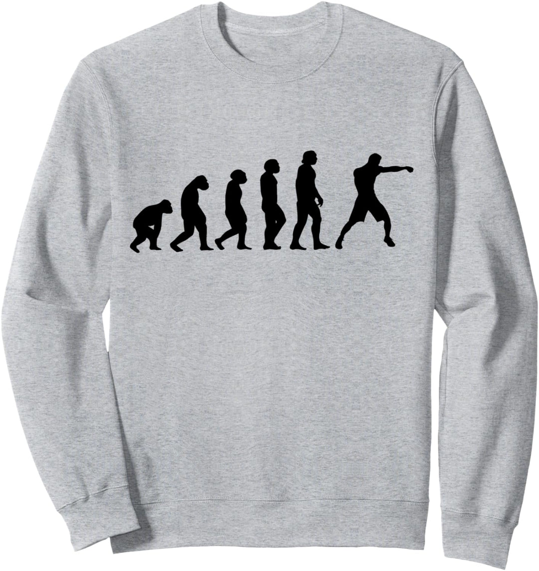Boxer Evolution Schattenboxen Boxsport Boxen Sweatshirt