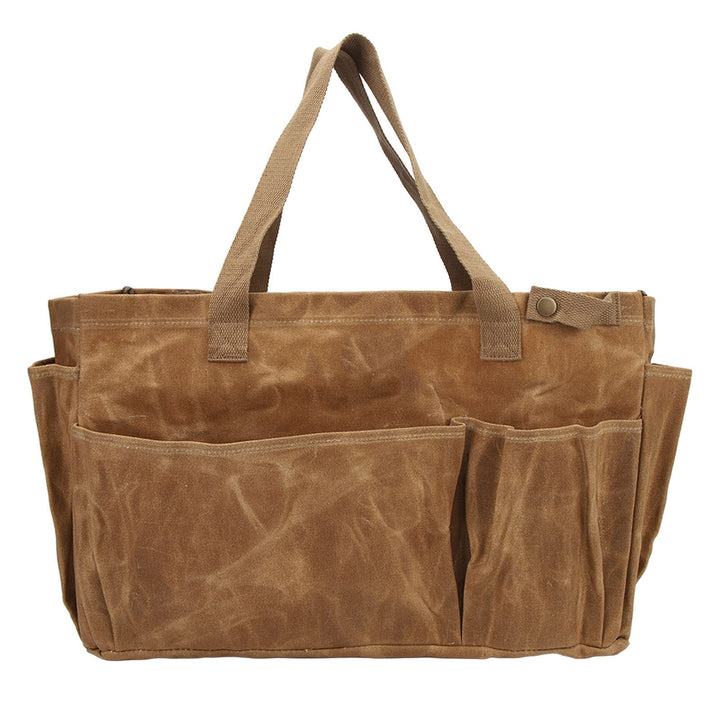 Canvas-Topftasche, verschleissfest, grosses Fassungsvermögen, bequemer Griff für Camping (Khaki), Kh