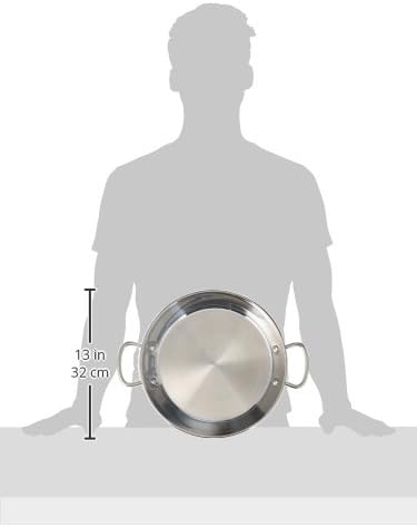 Guison Paellapfanne Valenciana Inox Vitro Guison 28 cm