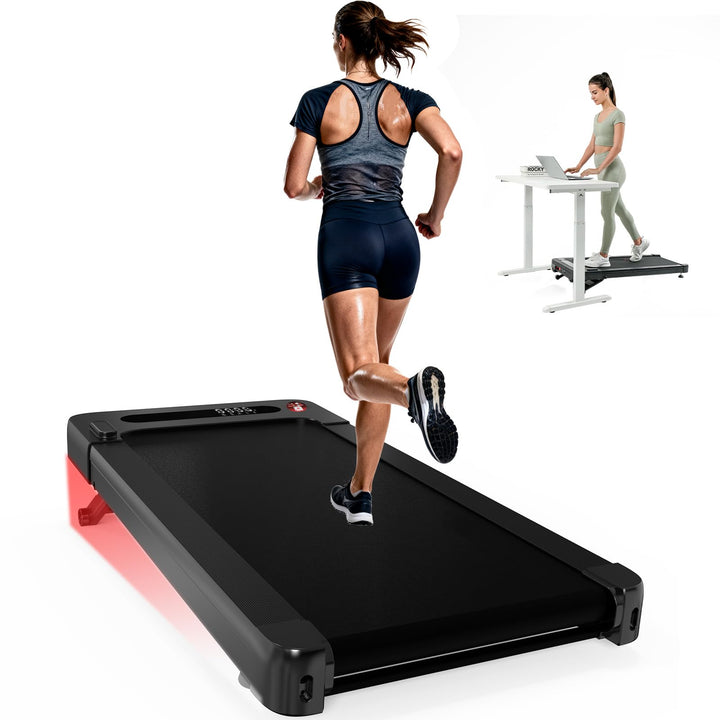 Bluearth Walking Pad mit 10% Automatische Steigung, Max 150KG, 2.5PS Leiser Motor, Laufband Schreibt