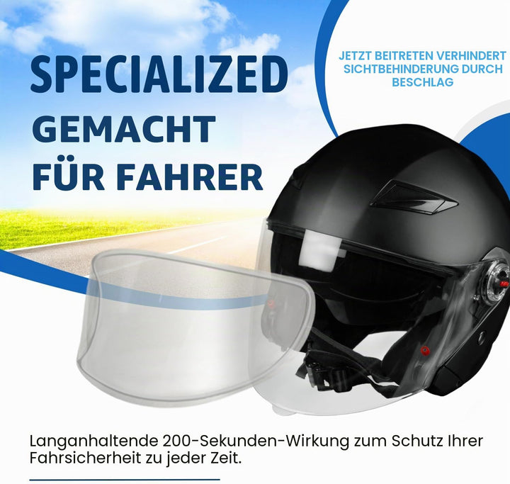 XII WY Motorrad Helm Antibeschlag Folie, Motorradhelm-Visier, Universal-Visierschutz, Aufkleber 11.5