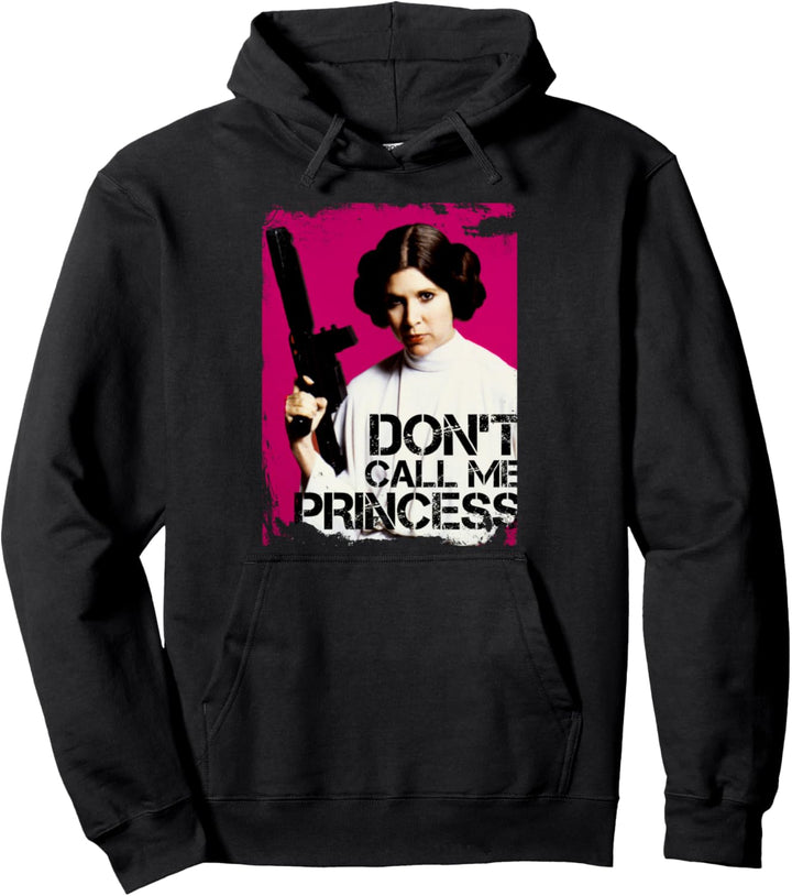 Star Wars Princess Leia Don't Call Me Princess Portrait Pullover Hoodie