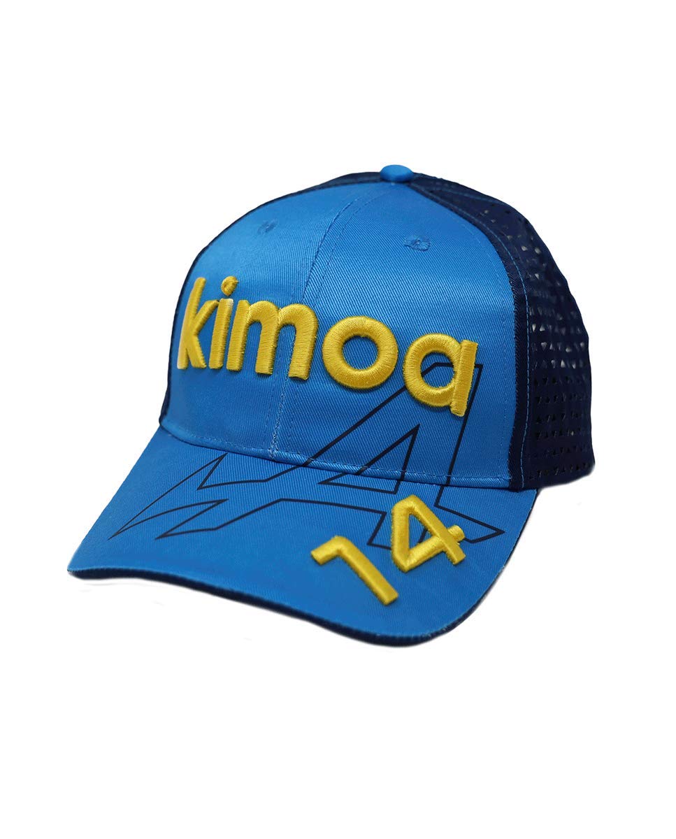 KIMOA Cap FA Alpine Cap 2021, Unisex, Formula 1 Cap, GO0S21912400, blau, L