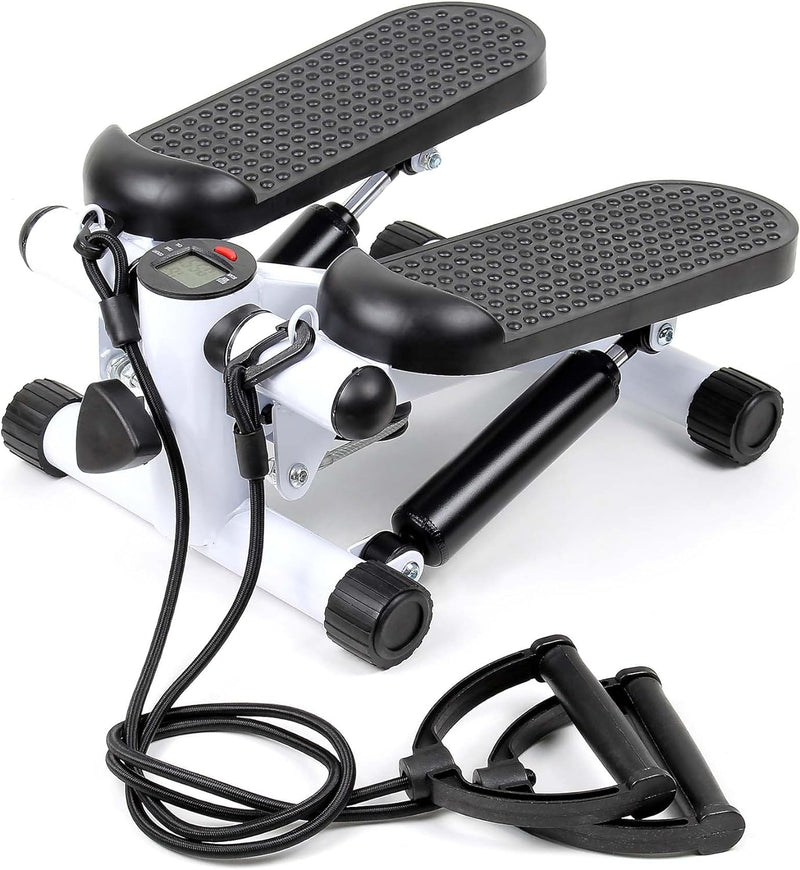 Wiltec Stepper 41x30x18cm mit Trainingscomputer Fitness für Beine & Po Ministepper mit