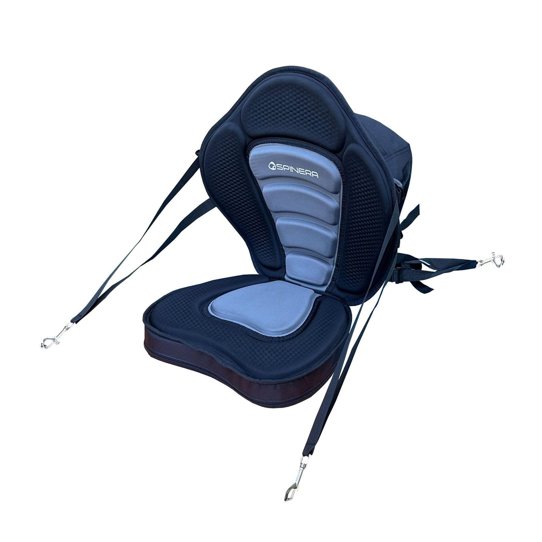 Raised Performance Seat – Super bequemer Hochlehnen-Sitz mit EVA-Schaum für SUP & Kajak, 4 Punkt Bef