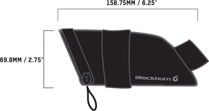 Blackburn Unisex – Erwachsene Grid Satteltaschen, Black, One Size