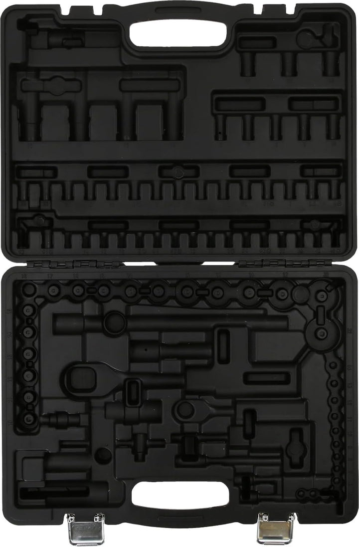 KS Tools 911.0694-99 Kunststoff-Leerkoffer (ohne Inhalt) für 1/4"+1/2" Steckschlüssel-Satz, 94-tlg.
