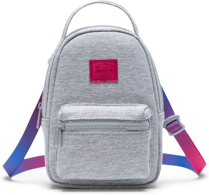 Herschel Nova Crossbody Light Grey Crosshatch Sunrise