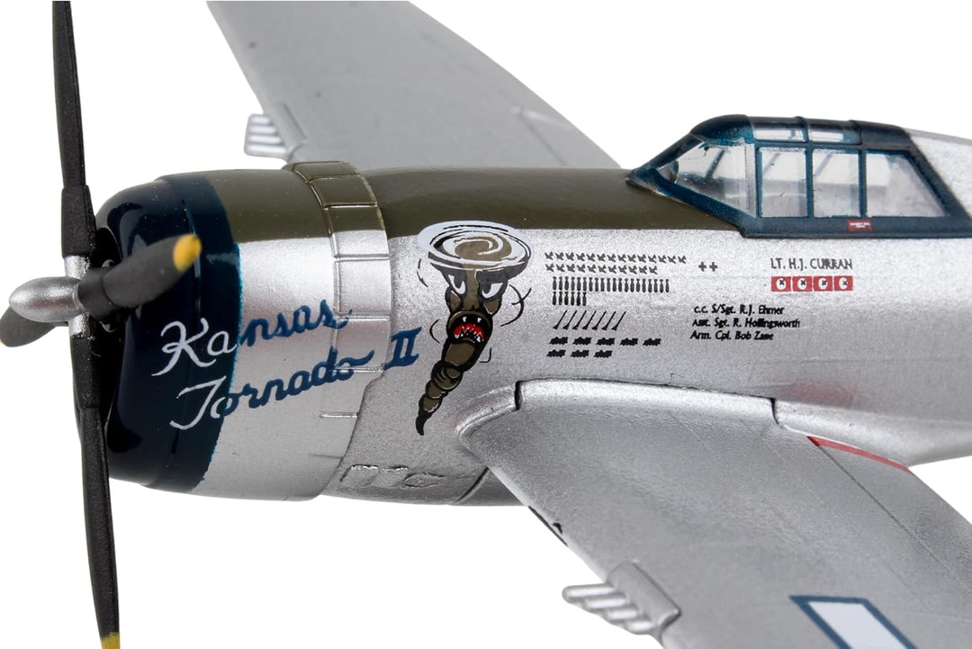 Daron PS5359-4 Postage Stamp Republic P-47 Thunderbolt Kansas Tornado II Scale 1/100
