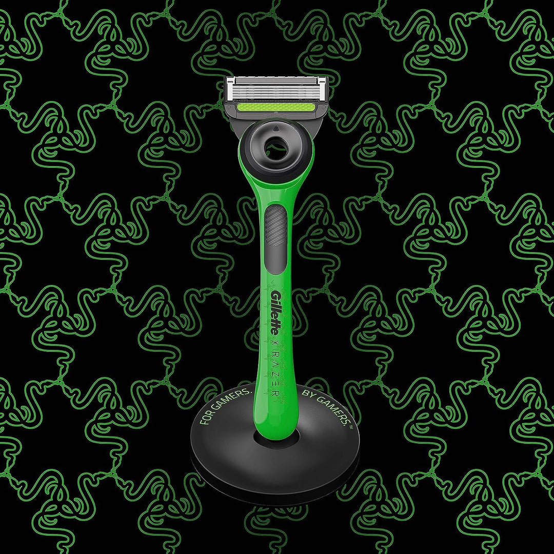 Gillette Labs Rasierklingen, 6 Ersatzklingen für Nassrasierer Herren und Heated Razor mit Reinigungs