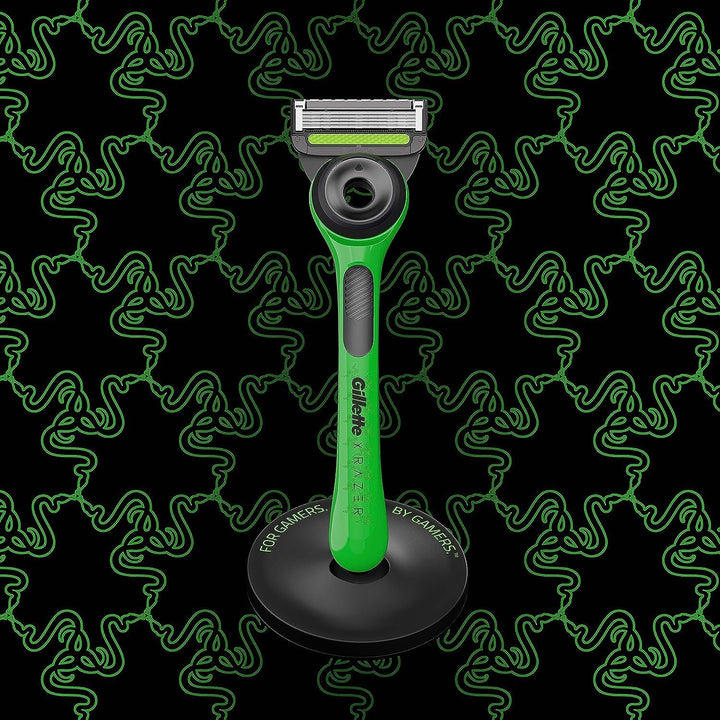 Gillette Labs Rasierklingen, 6 Ersatzklingen für Nassrasierer Herren und Heated Razor mit Reinigungs