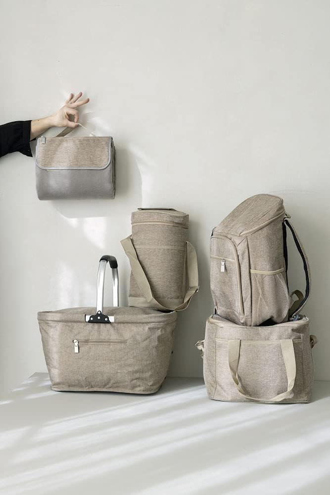 SAGAFORM City Kühlrucksack, 45x30x22cm, Kühltasche, Picknickrucksack, Rucksack mit Kühlfach, Isolier