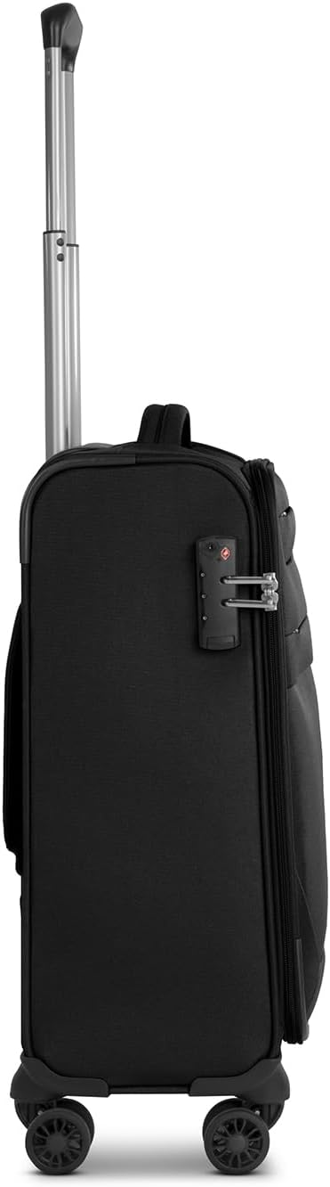 Worldpack Kleiner Weichgepäck Kabinen-Koffer | Cabin-Trolley 36 x 20 x 55 cm aus hochwertigem, robus