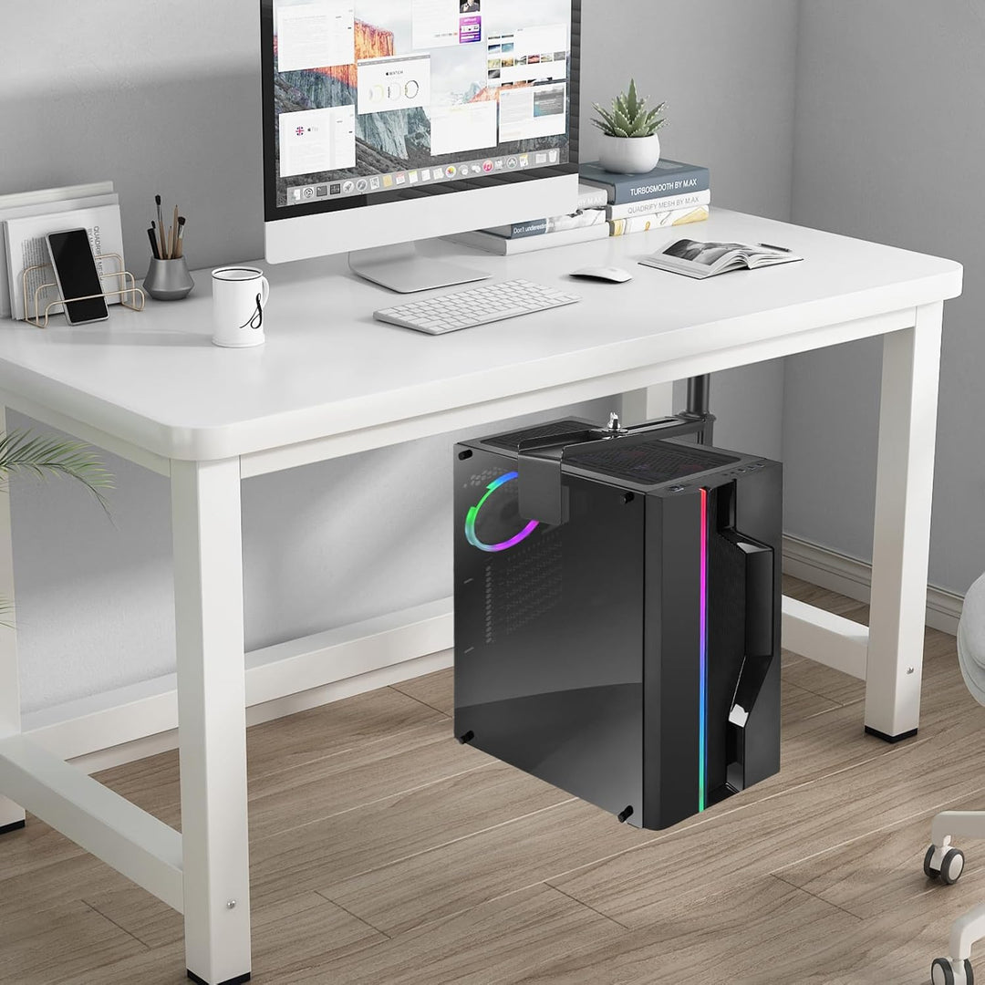 PC Halterung Unter Schreibtisch,PC Halterung,Einstellbare Höhe 50–530 Mm,Breite 135–225 Mm,Bis Zu 35