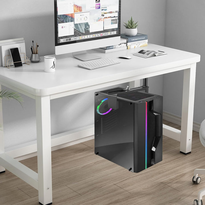 PC Halterung Unter Schreibtisch,PC Halterung,Einstellbare Höhe 50–530 Mm,Breite 135–225 Mm,Bis Zu 35