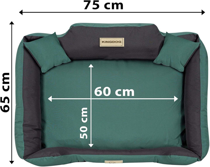 EDANTI Hundebett, Personalisierte Anti-Rutsch, Abnehmbar Hundekissen, Hundekorb, Hundesofa, Hundecou