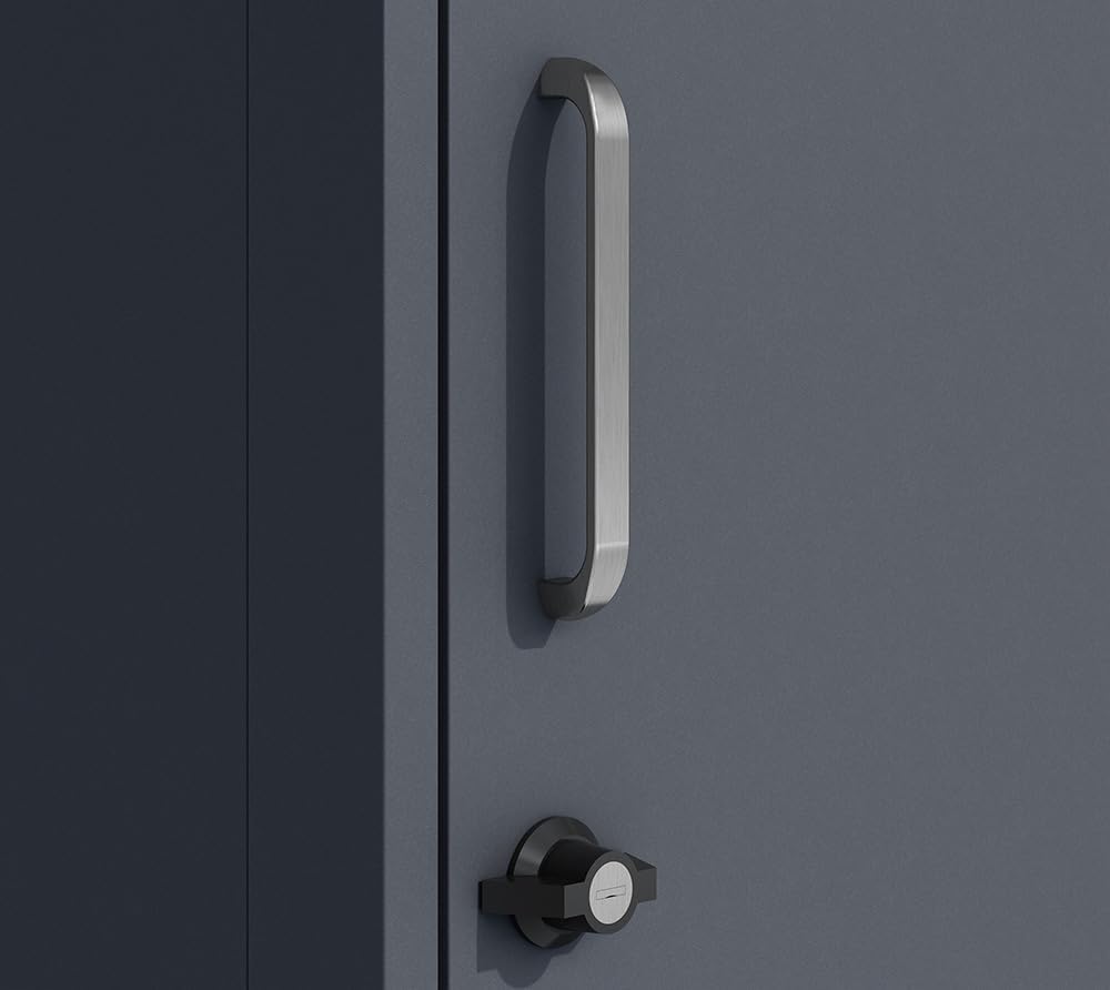 WESTMANN Paketbox Piet Outdoor | Metall 50x37x105 cm | Briefkasten & Paketkasten zum Schutz Ihrer Po