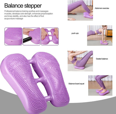 Xuanshengjia Balance Stepper, Tragbare Aufblasbare Fitness Stepper Maschine, Aerobic Stepper Multifu