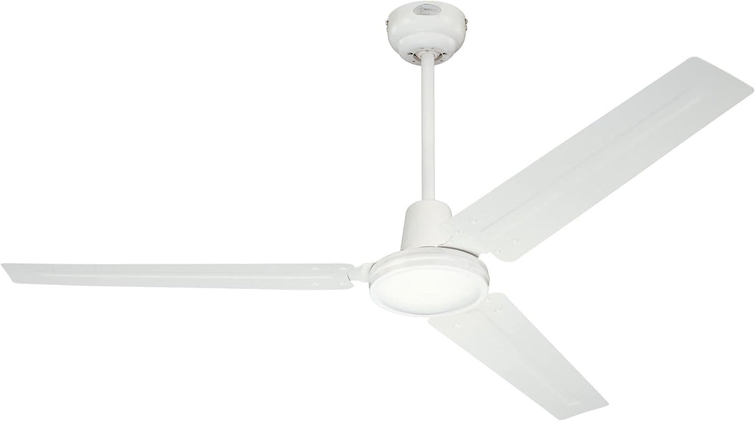 Westinghouse Lighting Deckenventilator Industrial weiss 7226840 142 cm Durchmesser Weiss Single, Wei