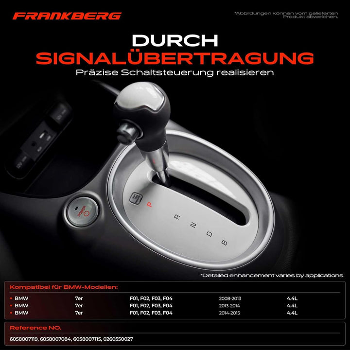 Frankberg Automatikgetriebe Steuergerät für 7er F01 F02 F03 F04 4.4L Benzin 2008/09-2015/12 60580070