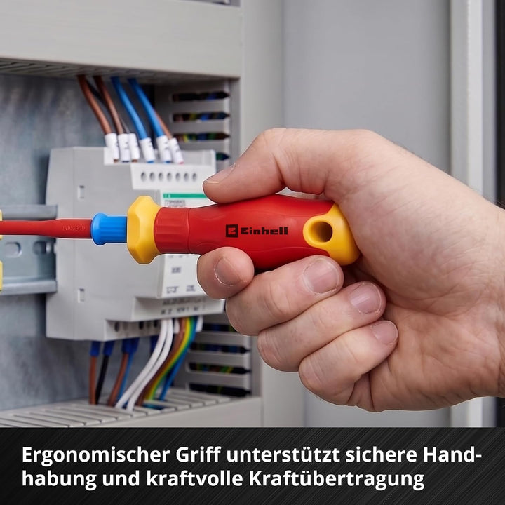 Einhell VDE 20-tlg. Schraubendreher-Set runder, grader Griff, runder, grader Griff