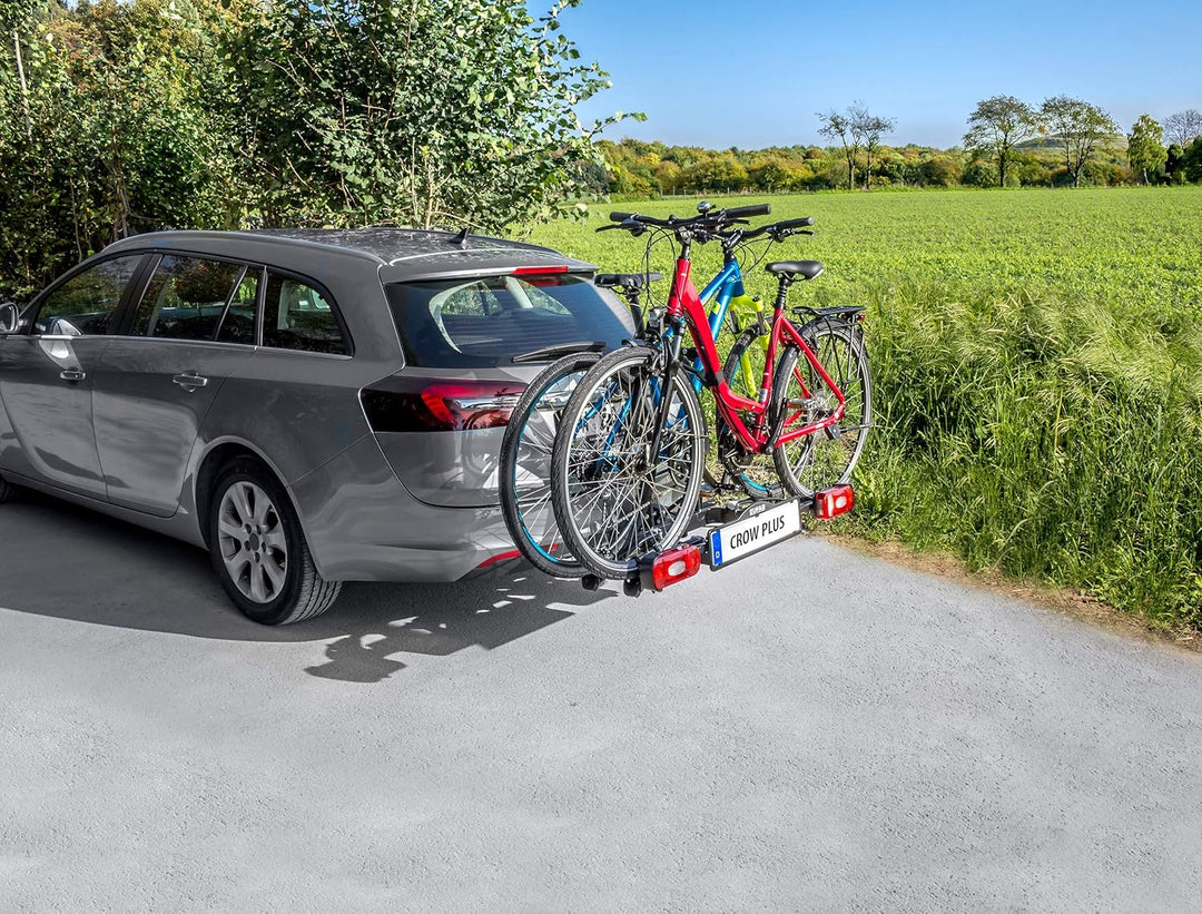 EUFAB 11582, Fahrradträger Crow Plus erweiterbar, Schwarz, Fahrradtr&#xE4;ger Crow Plus Fahrradtr&#x