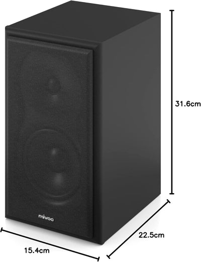 mivoc HM5 HiFi Lautsprechersystem (1 Paar)