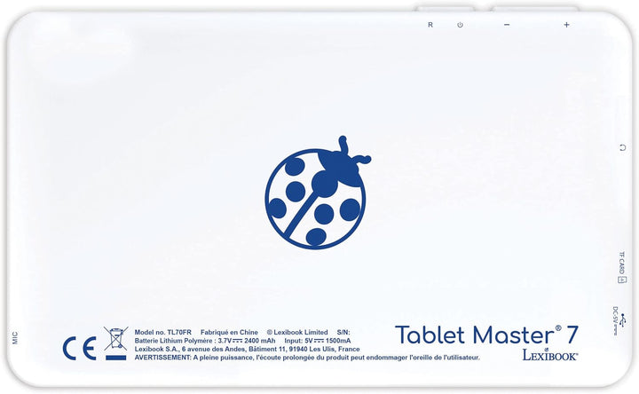 Lexibook TL70FRS Tablet Master 7 – Super Mario – Das Ludo-PC 7 Zoll Tasche im Lieferumfang enthalten