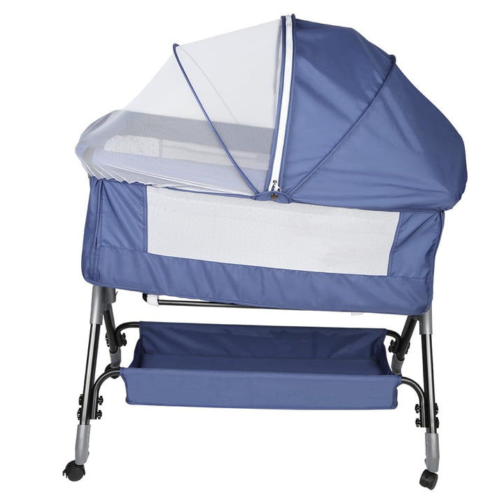 LANTUS Baby Beistellbett,Kompatibel mit verschiedenen Betten, Einfach zu Montieren und Transportiere