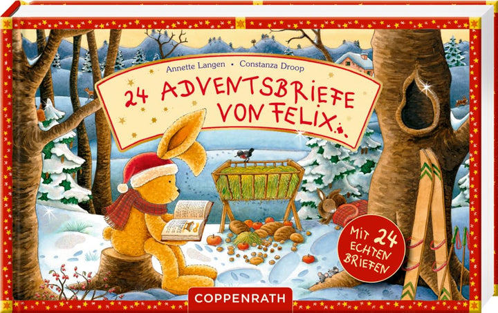 Brief-Adventskalenderbuch – 24 Adventsbriefe von Felix: Mit 24 echten Briefen, Kalender
