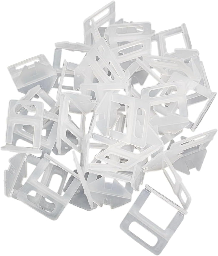 Fliesen Nivelliersystem Blau Fliesenstärke 3-12 mm Maxi-Set 1 mm 1500 Laschen 200 Keile + Zange -Ver