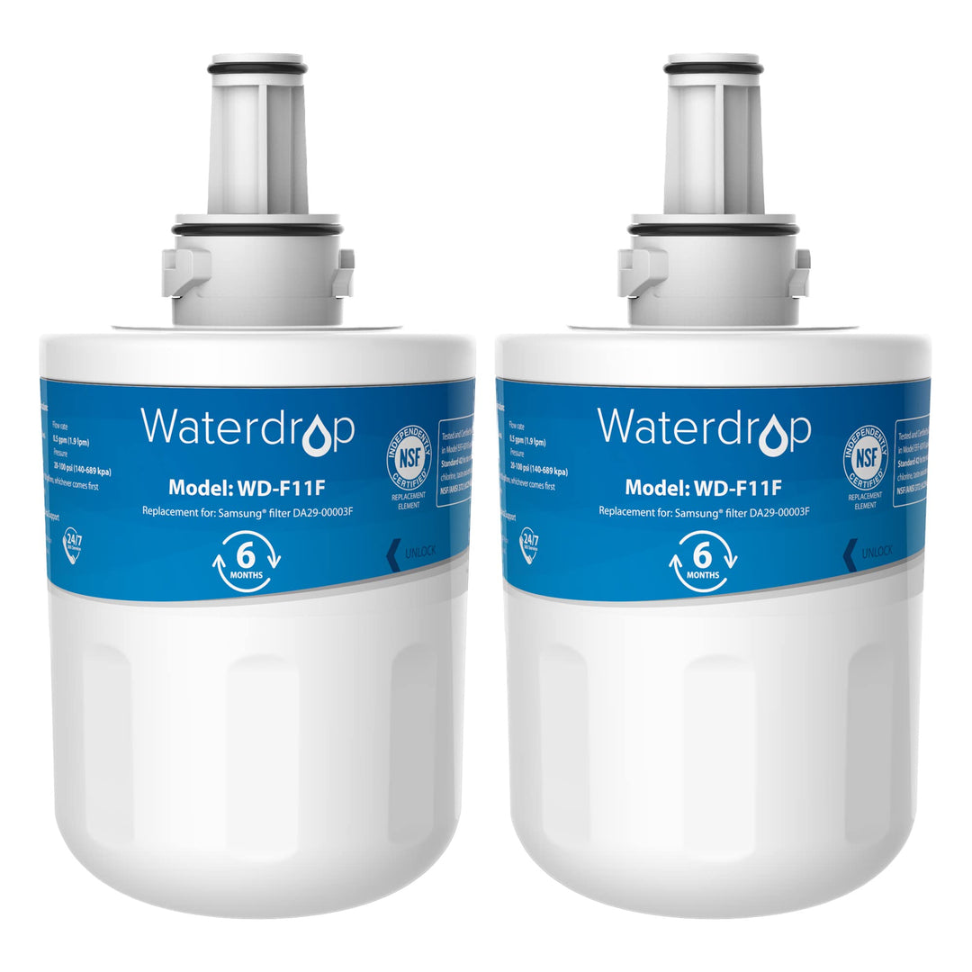 Waterdrop DA29-00003F Kühlschrank-Wasserfilter, Ersatz für mit Samsung® Aqua Pure Plus DA29-00003F,