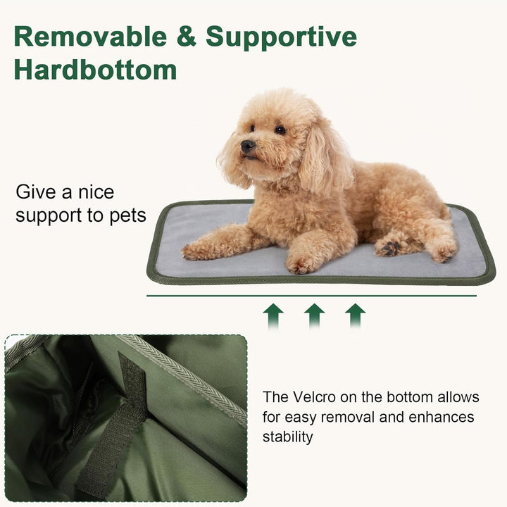 pecute Hundetasche für Kleine Hunde 4kg, Tragetasche Hund Hundetragetasche Leichte, Faltbare Hundetr