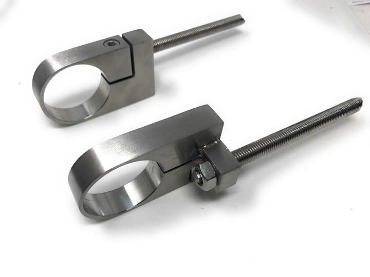Edelstahl Pfostenhalter Geländer - Wandanker für 42,4mm Edelstahl-Rohr mm Verstellbare Wandhalterung