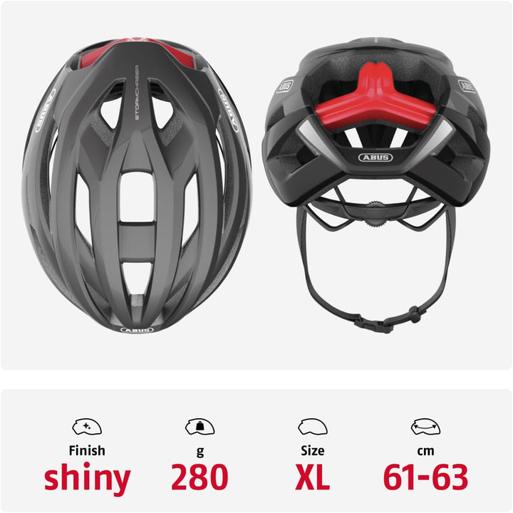 ABUS Rennradhelm StormChaser - Leichter und komfortabler Fahrradhelm für professionellen Radsport fü