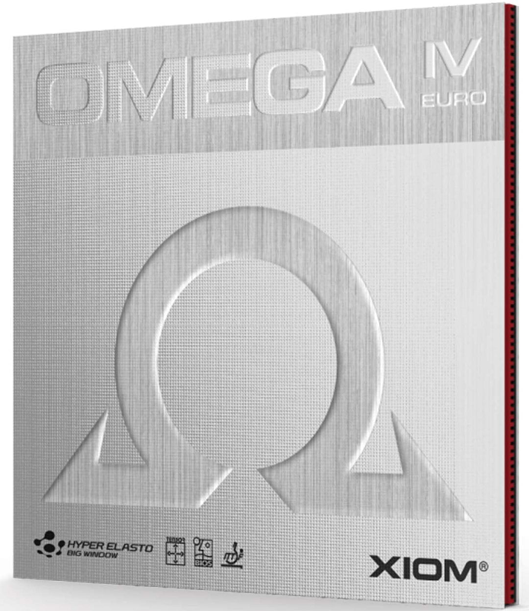 XIOM Belag Omega IV Euro rot 2,0 mm, rot 2,0 mm