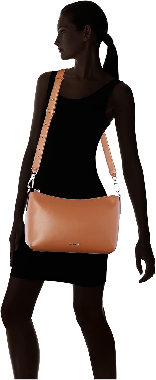 Mandarina Duck Damen Luna Schultertasche, 32x23x12 (L x H x W) Caramel Cafe, Caramel Cafe