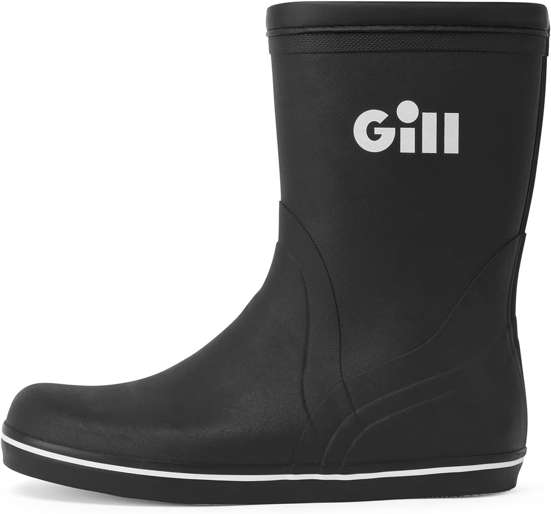 Gill Short Cruising Sailing Boots 917 - Black 41 EU Schwarz, 41 EU Schwarz