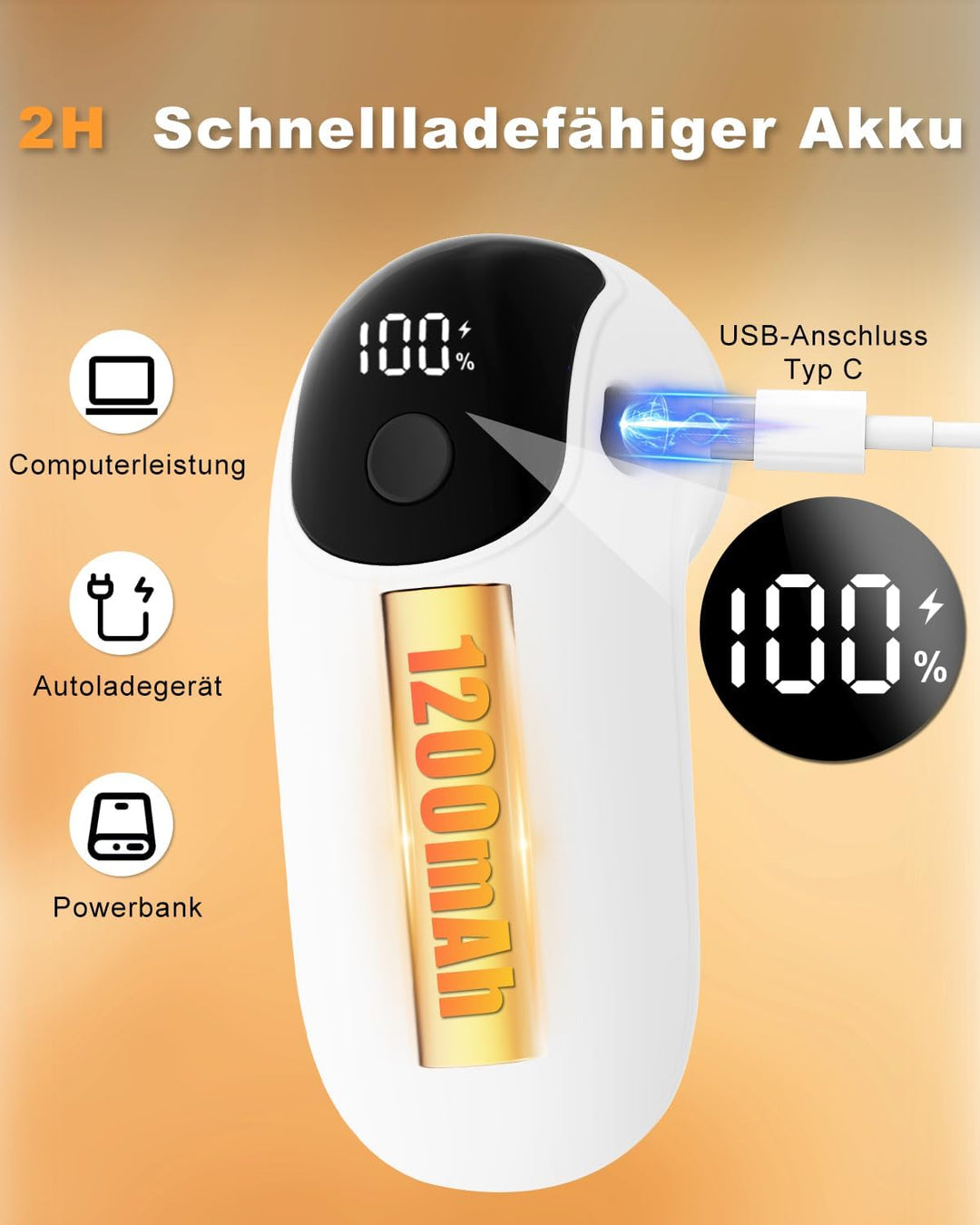 Fusselrasierer Elektrisch, Homtronics Fusselentferner, USB Aufladung, 3 Höheneinstellungen, LED-Anze