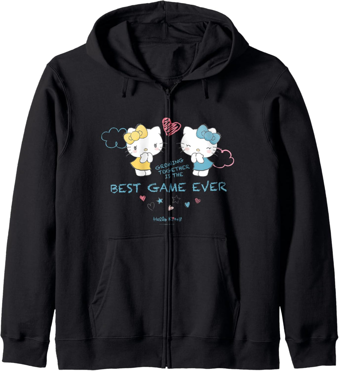 Zusammenwachsen ist das beste Spiel aller Zeiten - Hello Kitty Kapuzenjacke