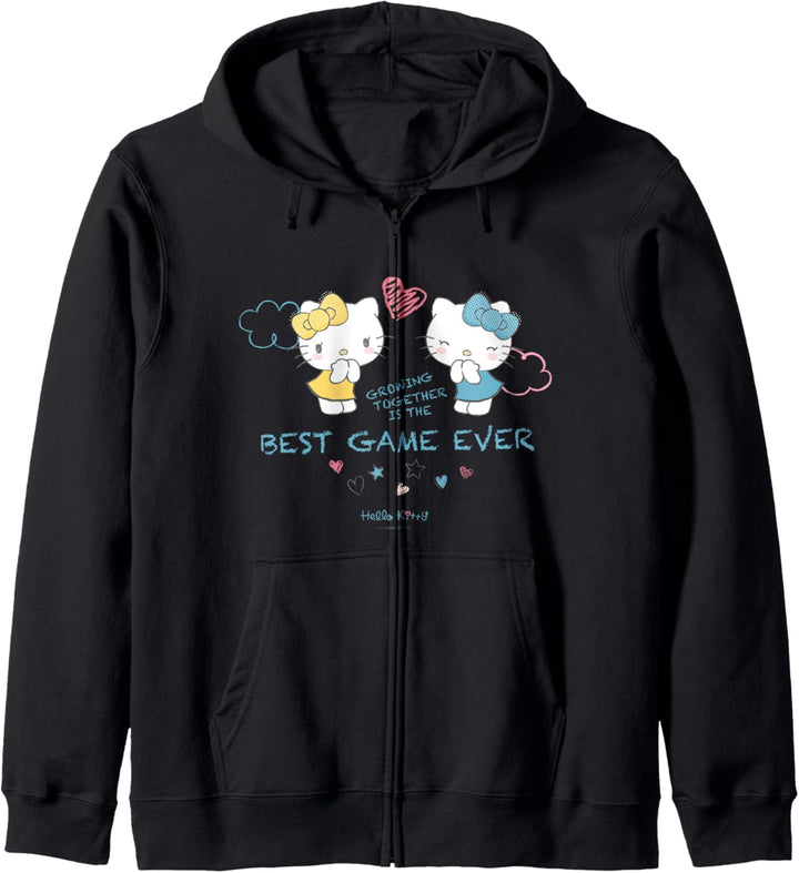 Zusammenwachsen ist das beste Spiel aller Zeiten - Hello Kitty Kapuzenjacke