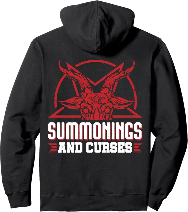 Satanic Satan beobachtet Kontrollbeschwörungen Pullover Hoodie