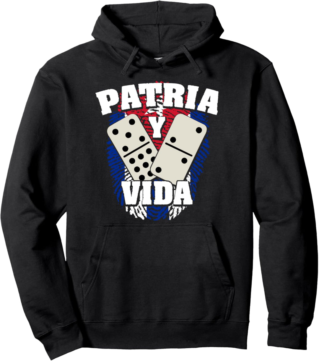 Patria Y Vida Cuba Cuban Flag Freedom Movement Se Acabo Pullover Hoodie