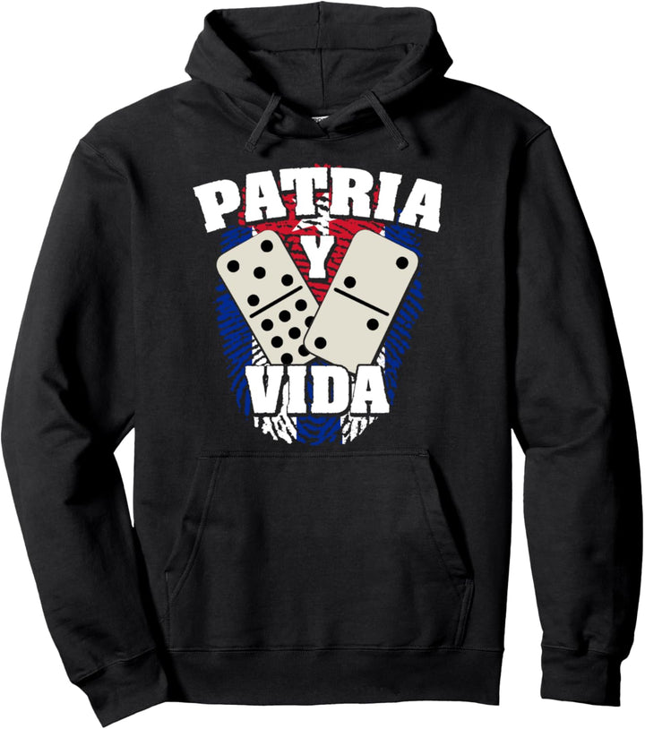 Patria Y Vida Cuba Cuban Flag Freedom Movement Se Acabo Pullover Hoodie