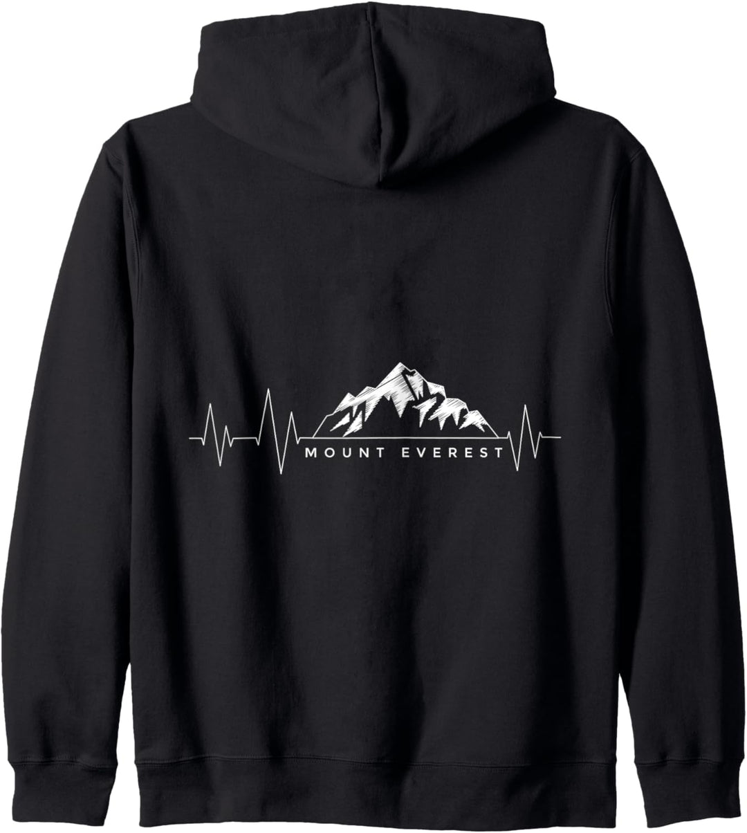 Mount Everest Himalaya Berge Herzschlag Kapuzenjacke