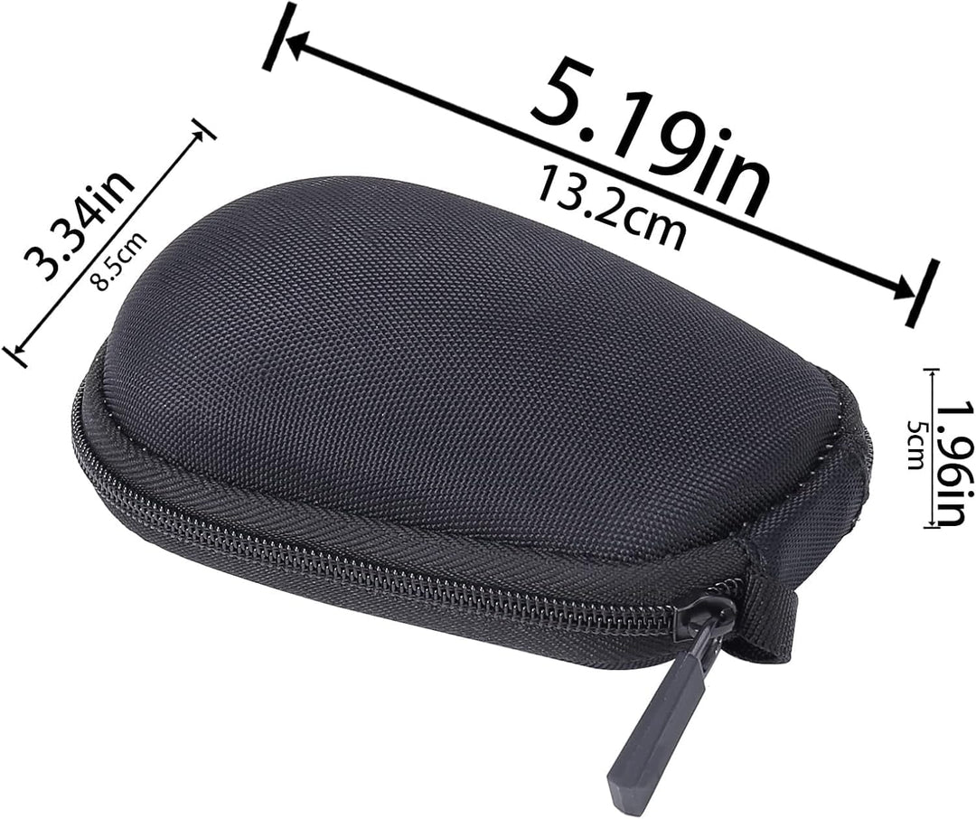 co2CREA case Harte reiseschutzhülle Etui Tasche für Logitech Signature M650 L Kabellose Maus, Nur Ta